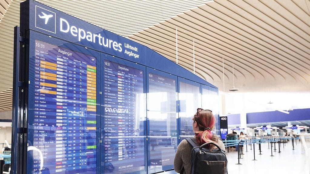 Lentojen määrä kaikilla Finavian 20 lentoasemalla kasvoi 180 prosenttia, Helsinki-Vantaalla 194 prosenttia.