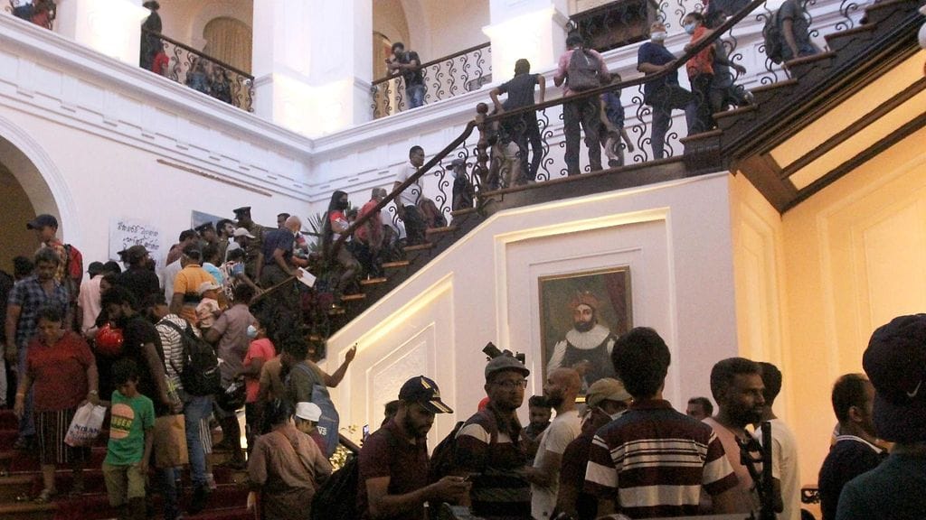 LK Sri Lanka presidentin palatsi