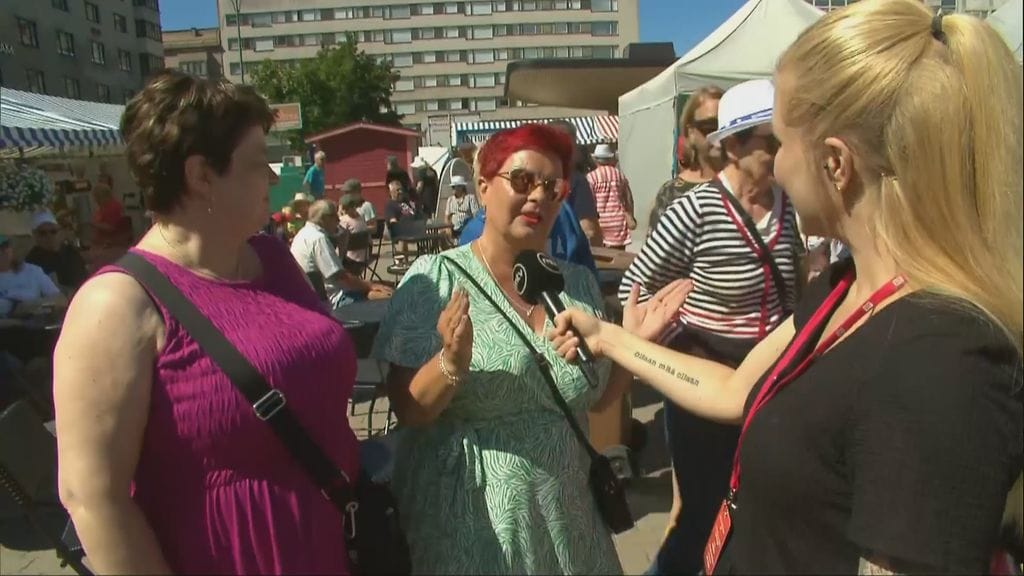 OMA: Porin tori, pöarisuhdeasiaa, Kirsi, Pirjo ja Jonna