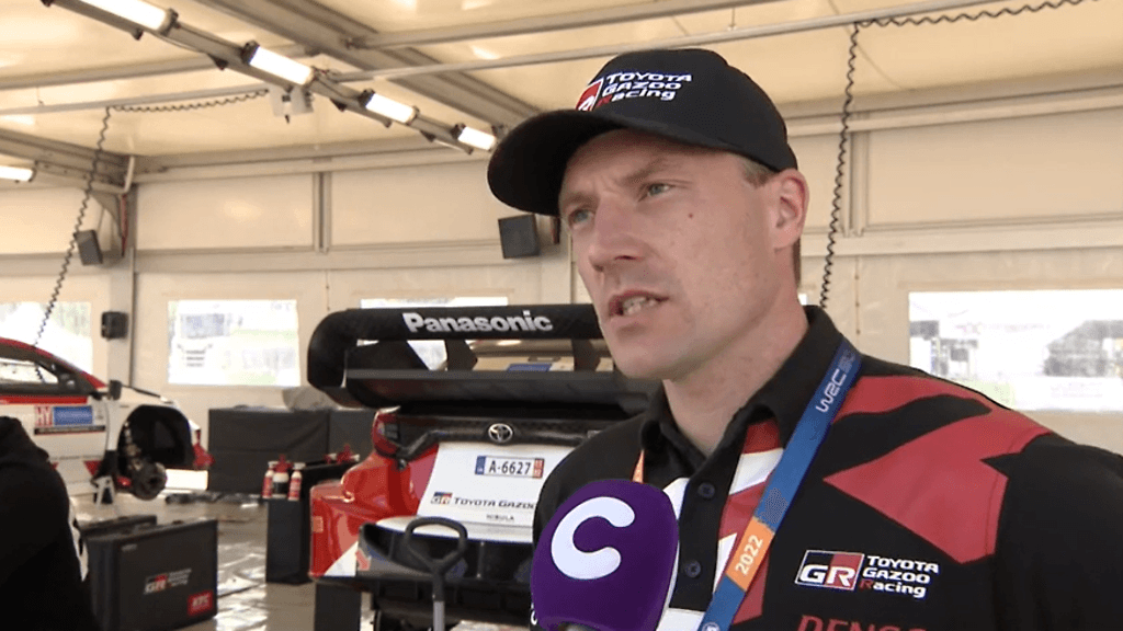 Jari-Matti Latvalan luotsaama Toyota-tiimi valmistautuu alkavaan Viron MM-ralliin.