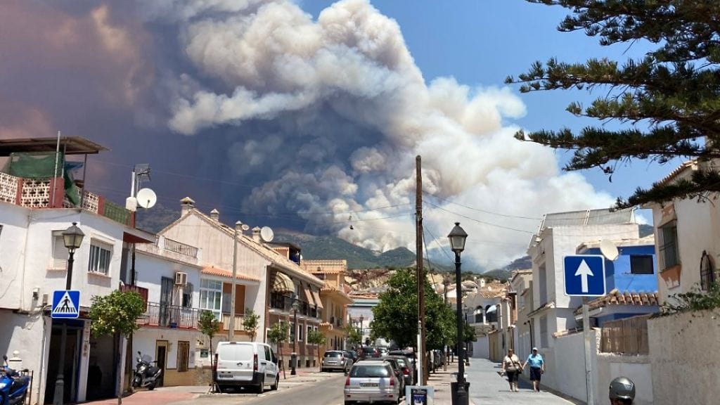 Fuengirola, maastopalot, Espanja, Tia Raunio 1