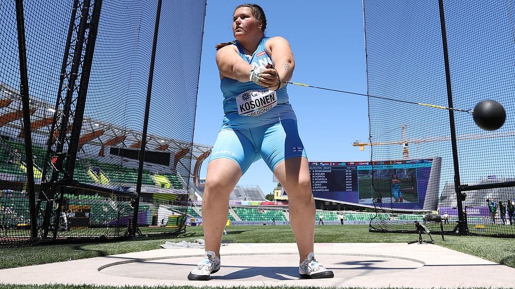 Silja Kosonen oli MM-finaalin seitsemäs.