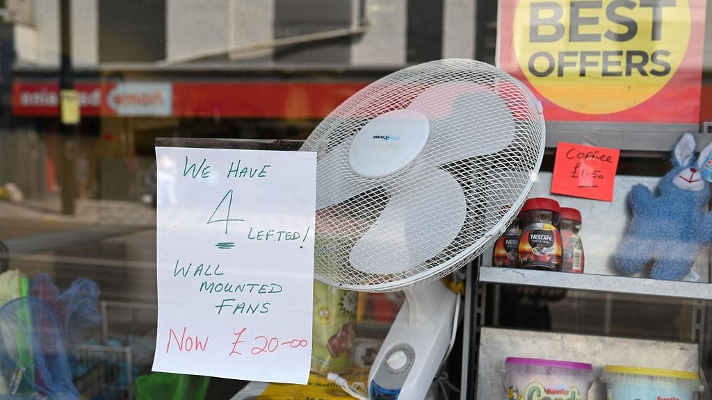 Britanniassa ei ole ennen mitattu 40 asteen lämpötiloja.