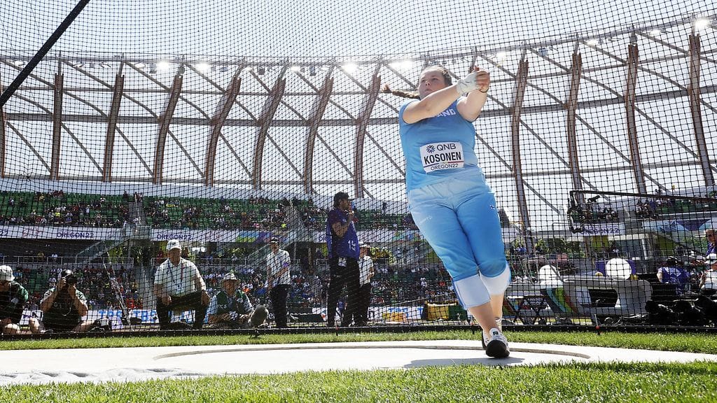 Silja Kosonen sijoittui MM-finaalissa seitsemänneksi.