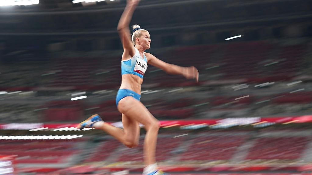 Kristiina Mäkelä jäi MM-finaalissa sijalle yhdeksän.