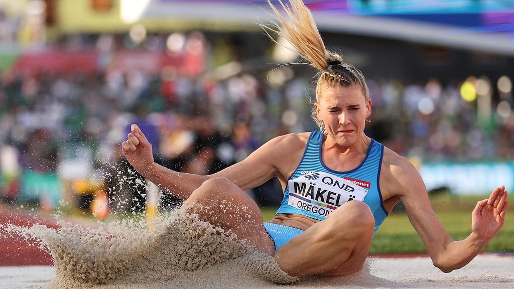 Kristiina Mäkelä jäi kolmiloikkafinaalin yhdeksänneksi tuloksella 14,18.