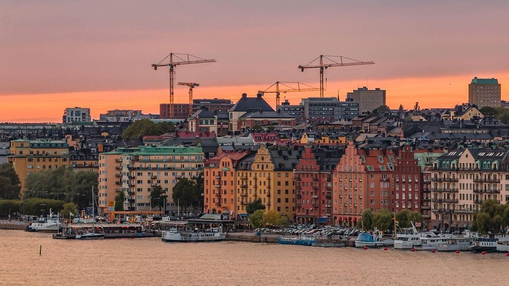 Arkistokuva Tukholmasta, Ruotsista.