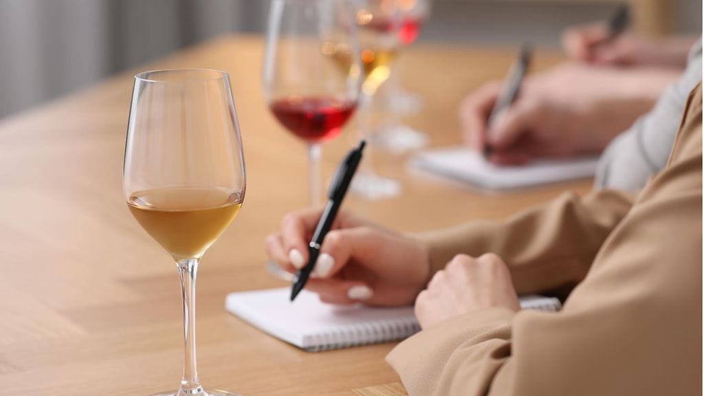 viinin maistelu, wine tasting