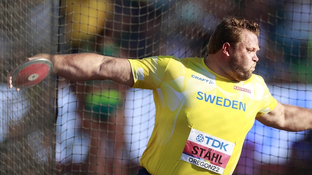 Daniel Ståhl heitti MM-finaalissa yli 69 metrin kaaren, mutta se pyyhittiin pois yliastuttuna.