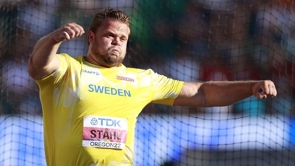 Daniel Ståhl jäi neljänneksi MM-kiekonheitossa.