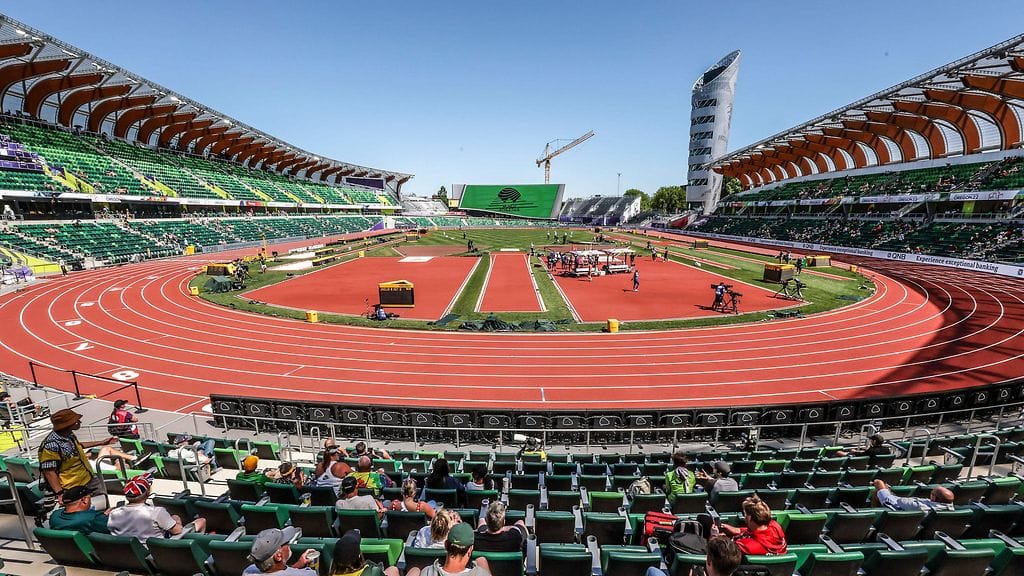 Yleisurheilun MM-kilpailut käydään tänä vuonna Yhdysvaltojen Eugenessa.
