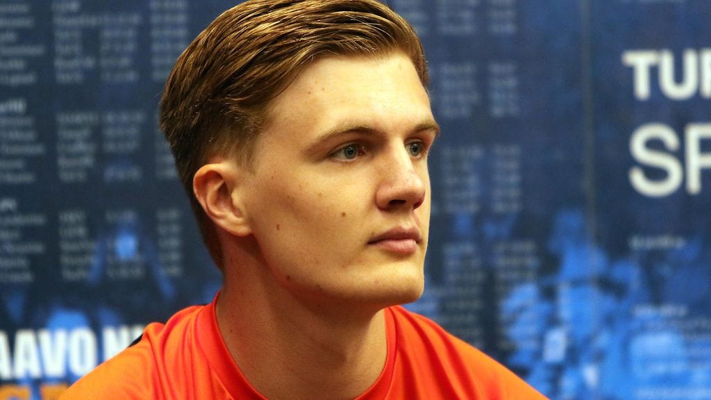 Oliver Helander oli luottavainen finaalin suhteen.