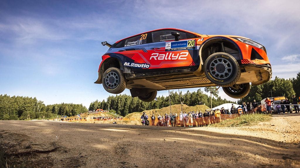 Teemu Suninen onnistui Viron rallissa mainiosti.