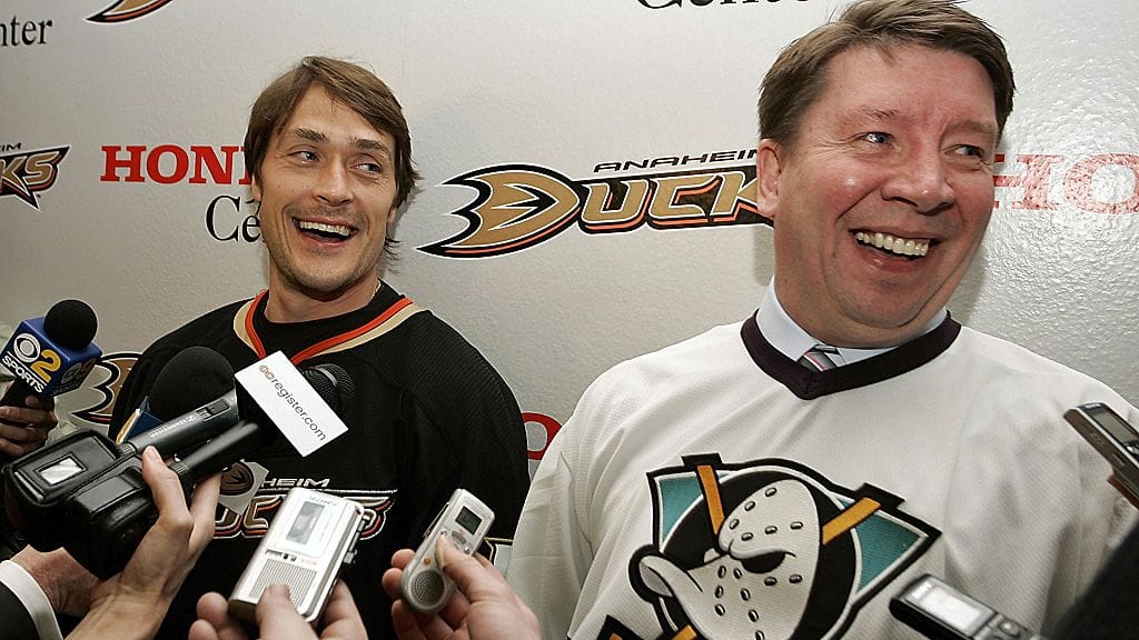 Jari Kurri ja Teemu Selänne ovat hyviä ystäviä.