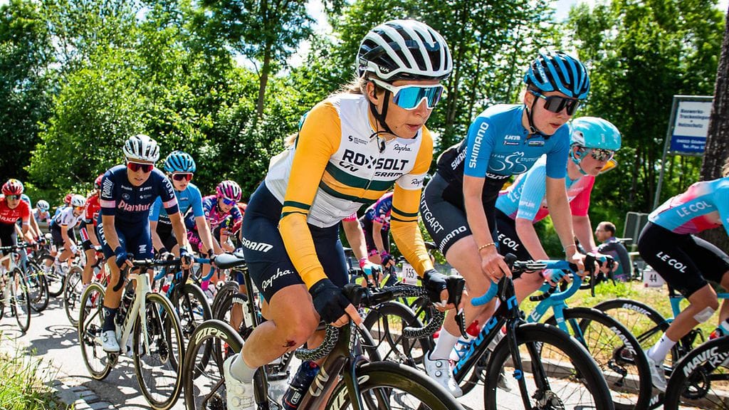 Australialainen Nicole Frain koki kovia maanantain kakkosetapilla.