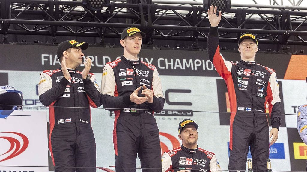 Kalle Rovanperä jätti Elfyn Evansin selvästi varjoonsa Viron MM-rallissa.