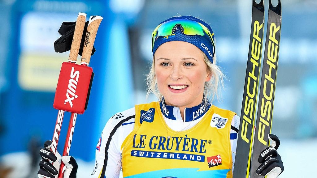 Frida Karlsson ei katsonut hyvällä Ruotsin hiihtoliiton tiedotetta.