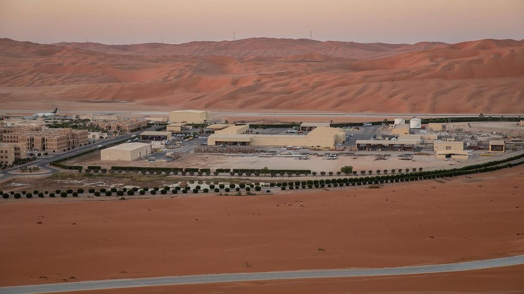 Shaybahin öljykenttä Saudi-Arabiassa