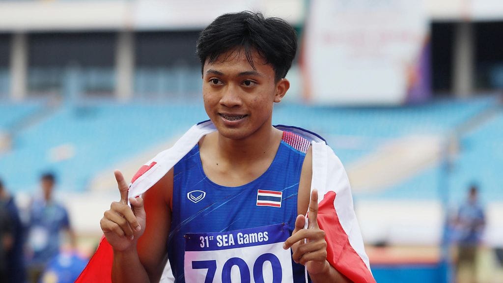 Puripol Boonson on juossut jo 16-vuotiaana kovempaa kuin aikuisten Suomen ennätys.