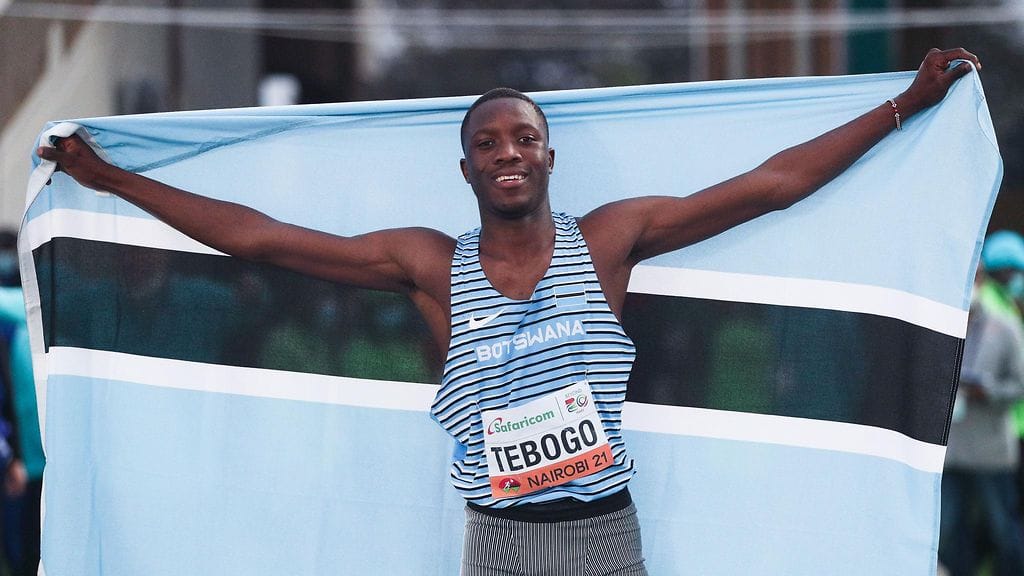 Letsile Tebogo juoksi taas alle 20-vuotiaiden uuden 100 metrin maailmanennätyksen.