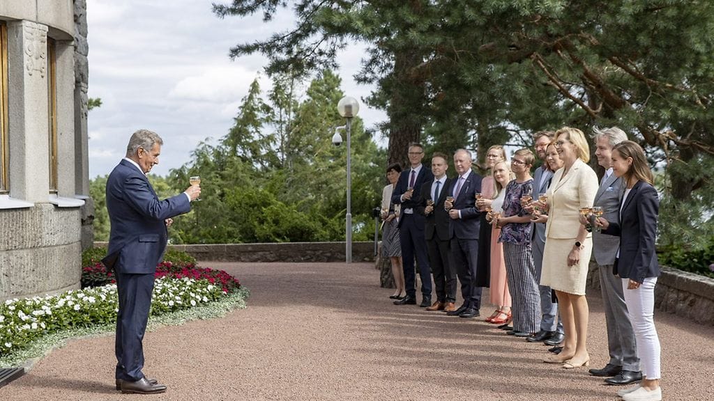 Niinistö hallitus lehtikuva