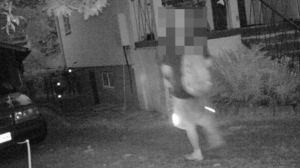 Poliisi myös julkaisi epäillyn sarjavarastelijan kuvan tämän kiinnisaamiseksi.