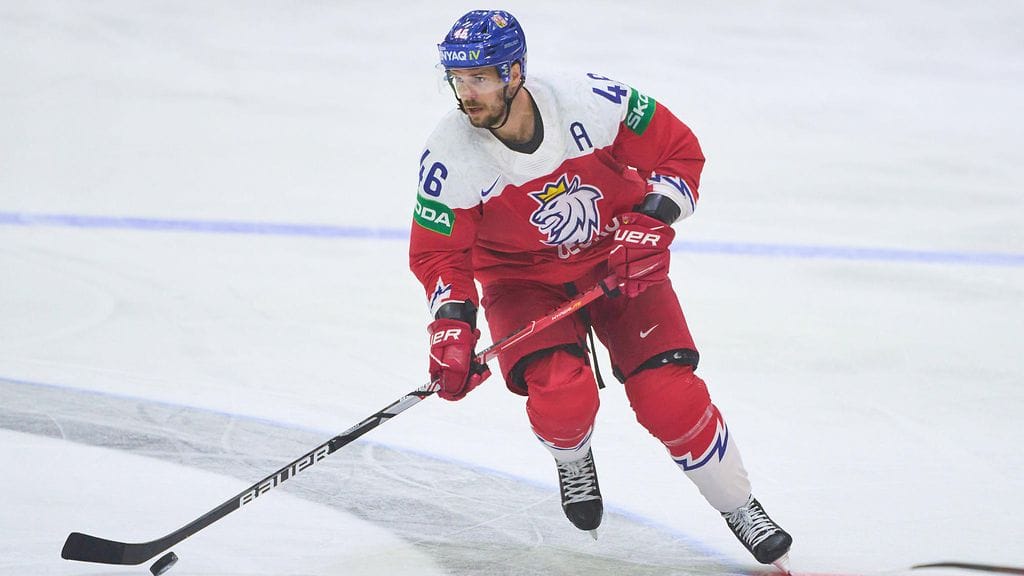 David Krejci toimi toukokuussa MM-kisoissa Tshekin varakapteenina.