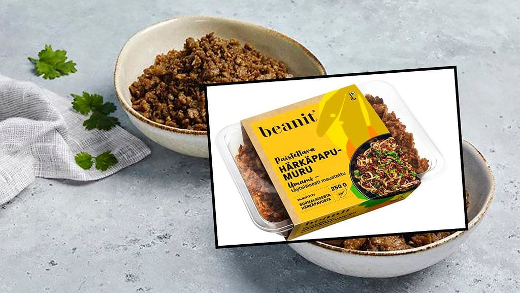 Beanit-härkäpapumuruerästä on löytynyt listeriaa. Takaisinveto koskee vain tiettyä erää, tuotetta ja pakkauskokoa.