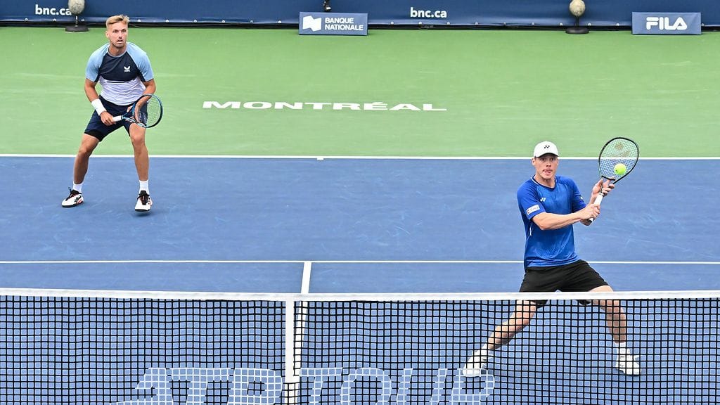 Lloyd Glasspool ja Harri Heliövaara kärsivät tappion Montrealissa.