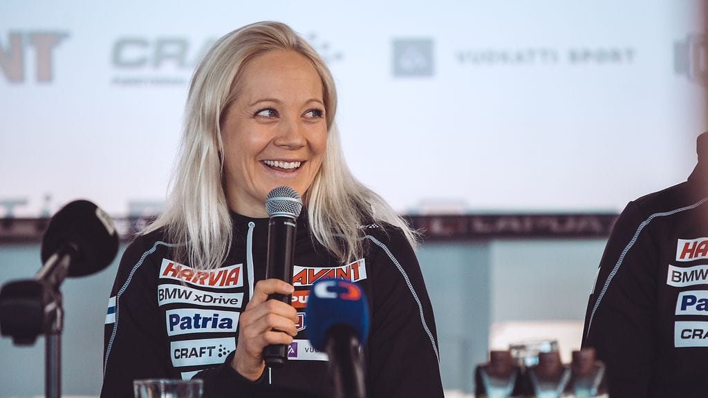 Kaisa Mäkäräinen on edelleen huippukunnossa, vaikka kansainvälinen kilpaura onkin jäänyt taakse.