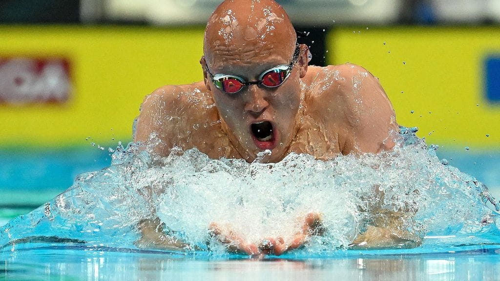 Matti Mattsson otti oman välieränsä voiton 200 metrin rintauinnissa.