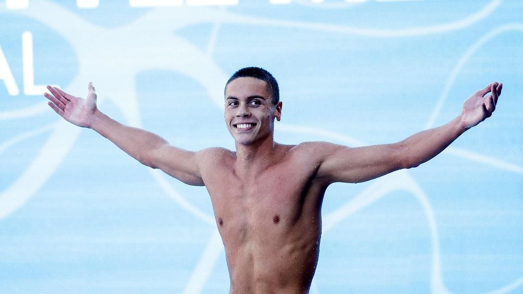 David Popovici kauhoi 100 metrin vapaauinnin uuden maailmanennätyksen Rooman EM-altaassa.