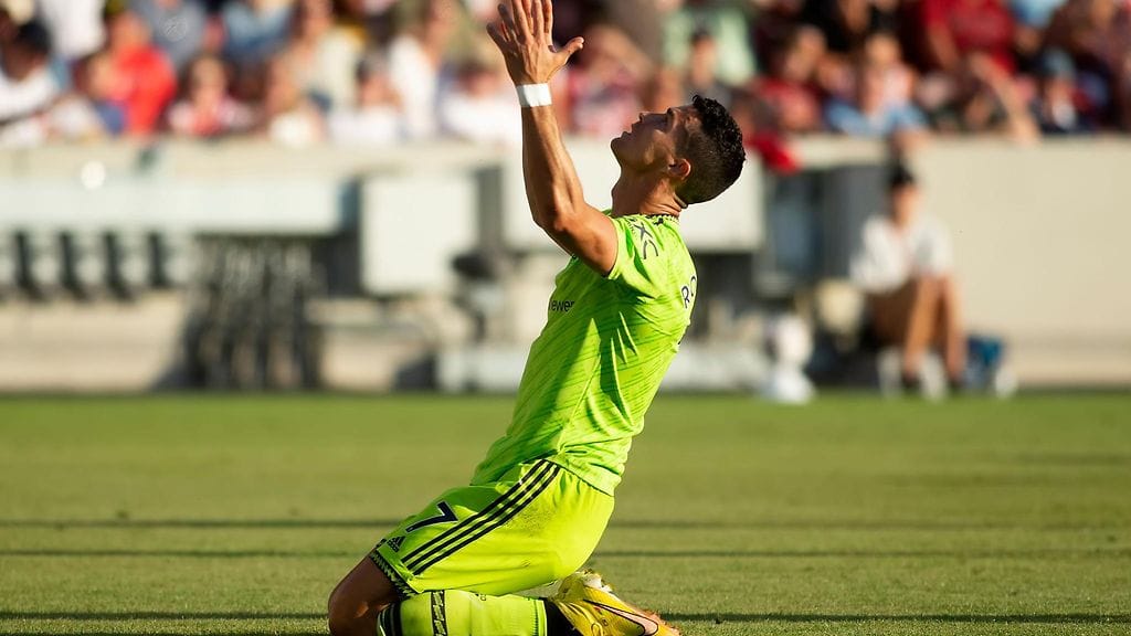 Cristiano Ronaldo ei ole onnistunut maalinteossa vielä tällä kaudella.