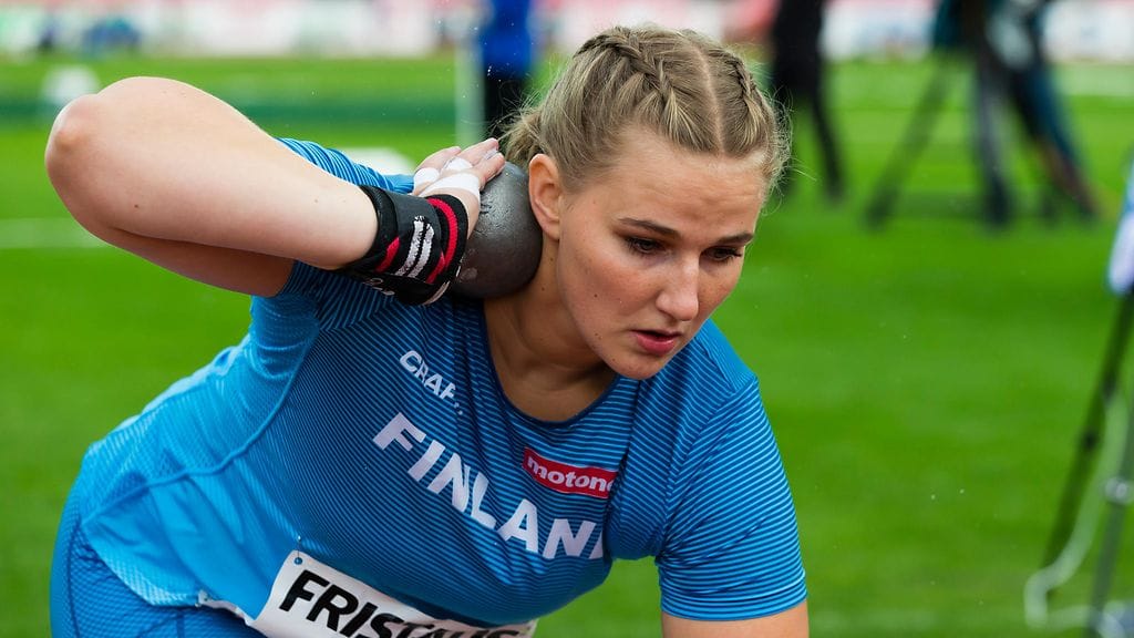 Senja Mäkitörmä pettyi tulokseensa EM-kisojen kuulakarsinnassa.