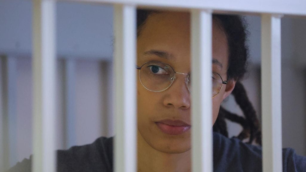 Brittney Griner tuomittiin yhdeksän vuoden vankeuteen.