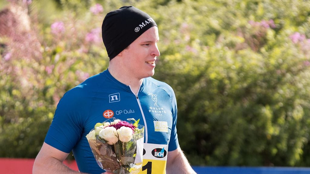 Samuel Purolan pipo on muodostunut pikajuoksijan tavaramerkiksi.