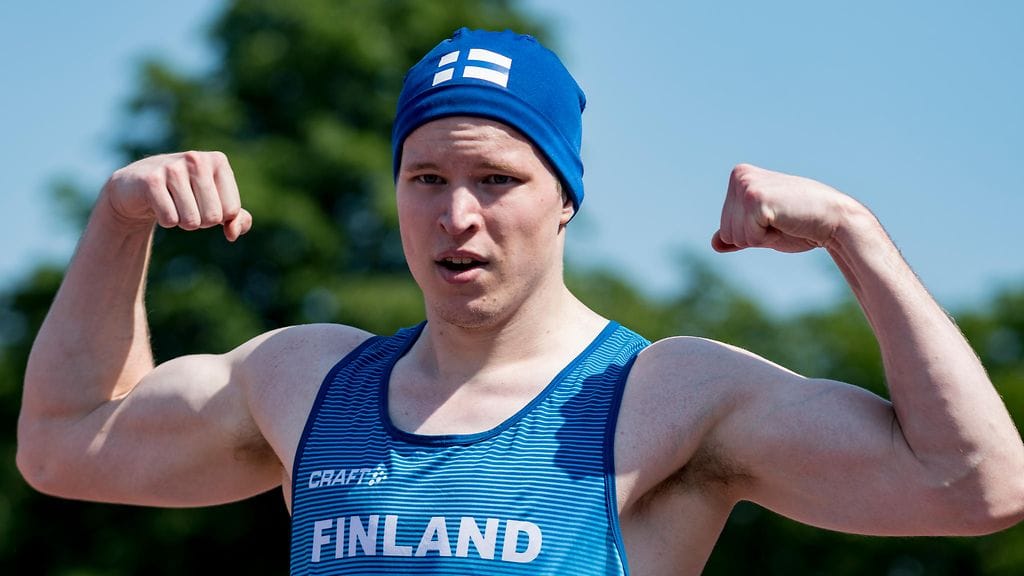 Samuel Purola heinäkuussa 2021.