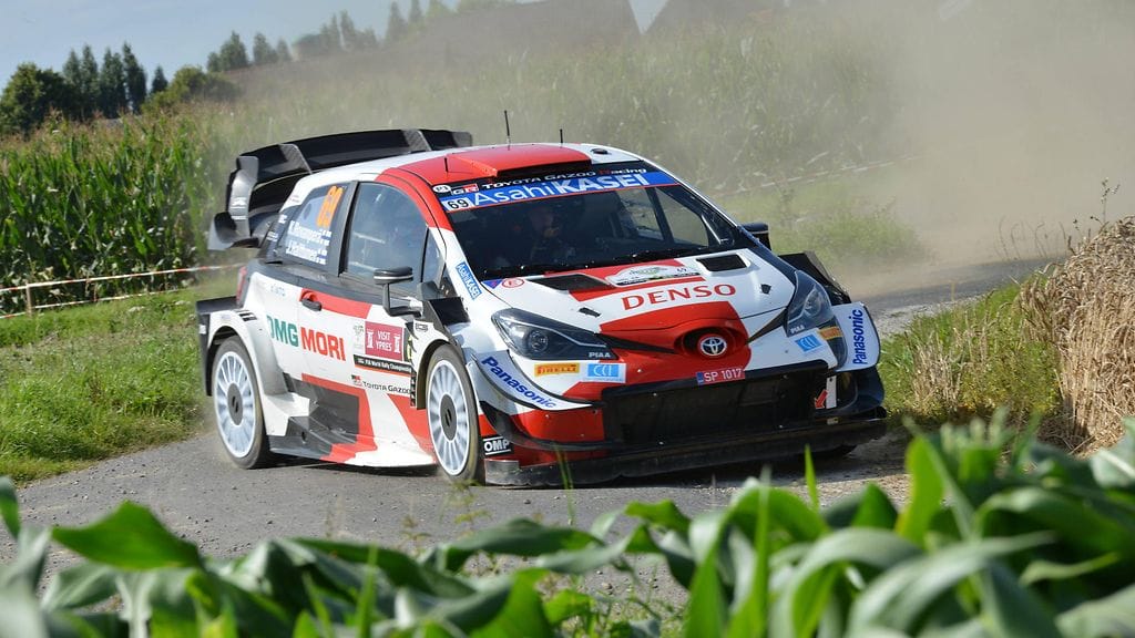 Toyotan Kalle Rovanperä oli kolmas Belgian MM-rallissa kaudella 2021. Voiton vei Hyundain Thierry Neuville.
