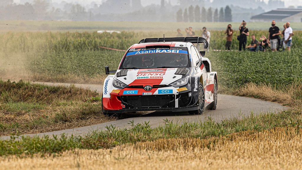 Kalle Rovanperä Belgian MM-rallissa.