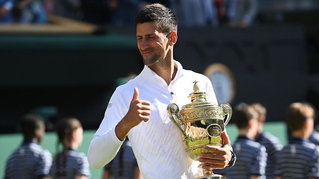 Novak Djokovic valloitti Wimbledonin seitsemännen kerran urallaan tänä kesänä.