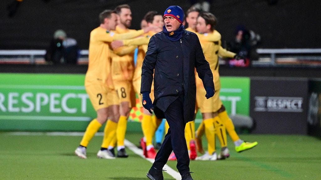 Jose Mourinho ja AS Roma kokivat pahan selkäsaunan Norjassa viime kaudella.