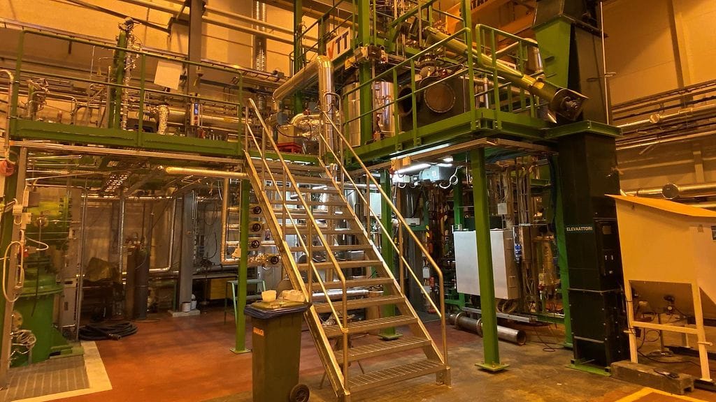 VTT, muovin kierrätyslaitteisto