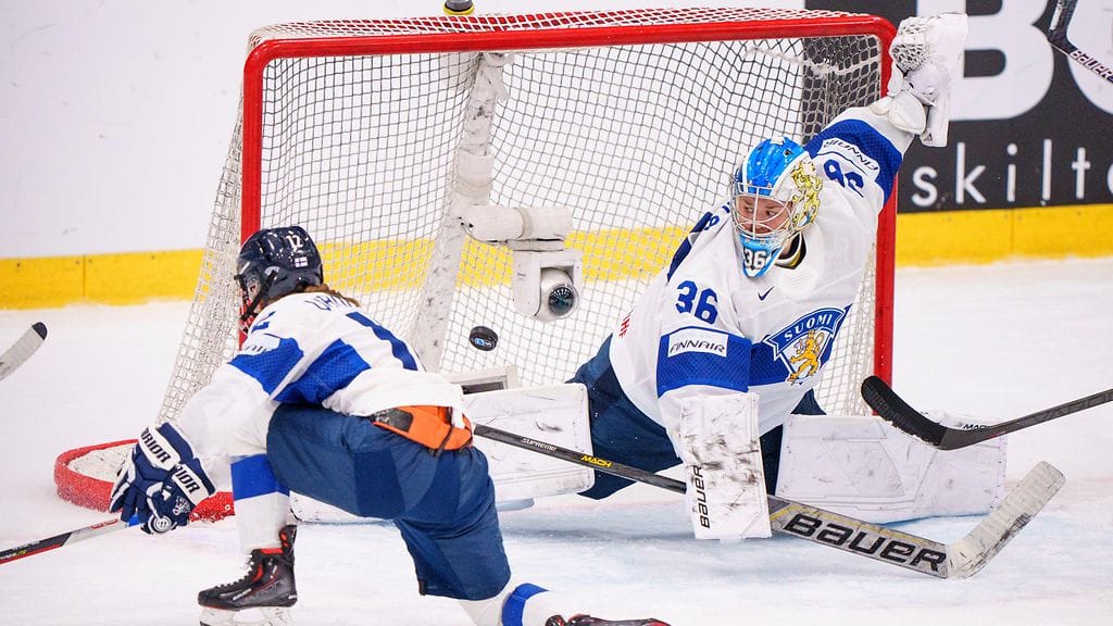 Anni Keisalalla oli hikinen puhde.