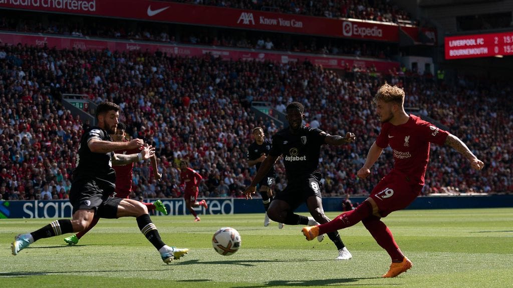 Liverpool vei Anfieldillä ottelua mielin määrin.