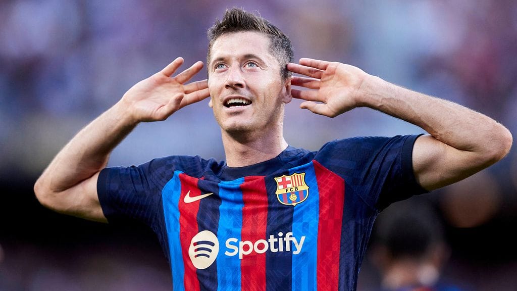 Robert Lewandowski nousi La Ligan maalipörssin kärkeen.