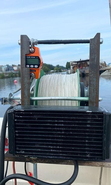 Varjoliitoveneen köysi