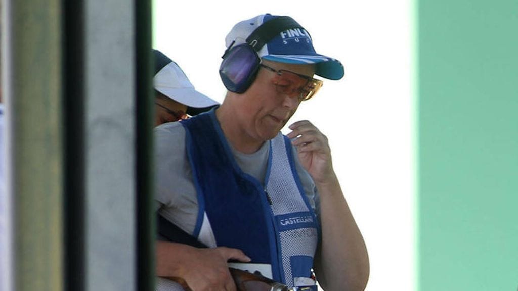 Mopsi Veromaa kuului Suomen hopeajoukkueeseen.