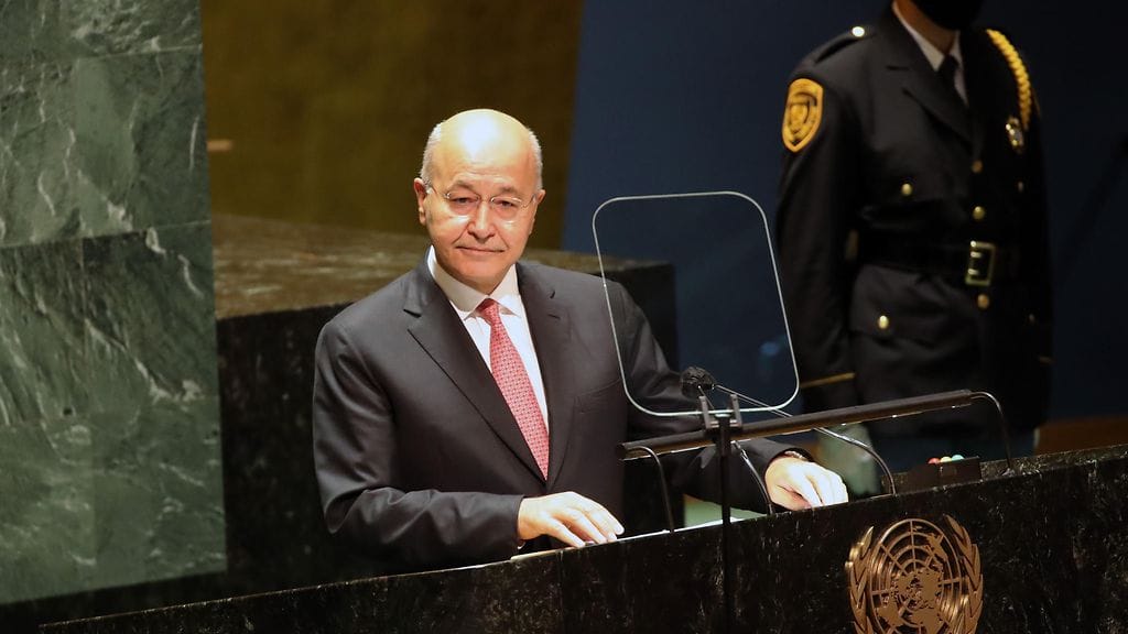 Irakin presidentti Barham Salih on sanonut kannattavansa aikaisia parlamenttivaaleja