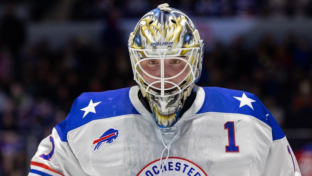 Ukko-Pekka Luukkonen jatkaa Buffalo Sabresin organisaatiossa.