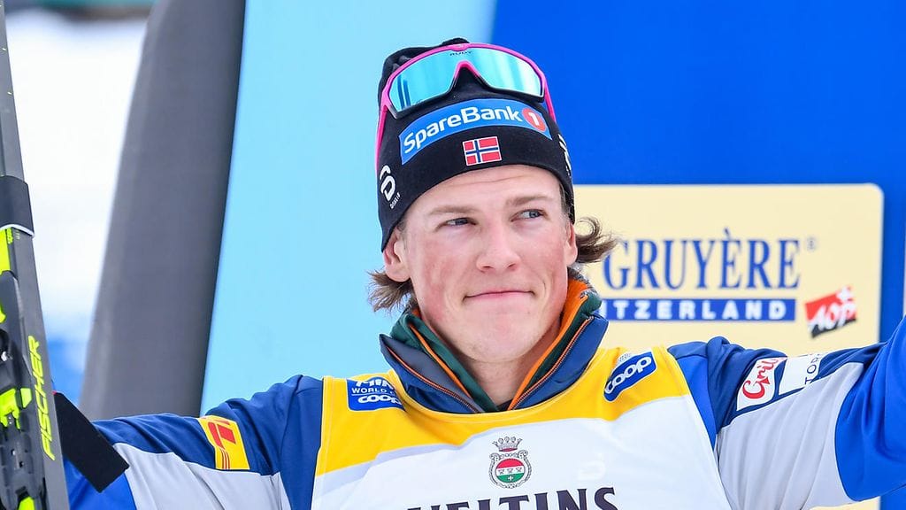 Norjan hiihtotähti Johannes Hösflot Kläbo kommentoi venäläishiihtäjien tilannetta.